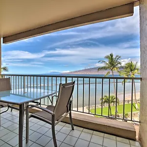 Apartment Beachfront Sanctuary With Lanai And Ocean Views!, Kihei